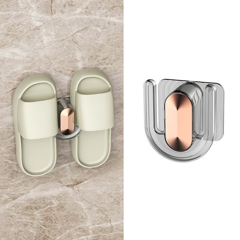 Bathroom Perforated Waterproof Slipper Hanger