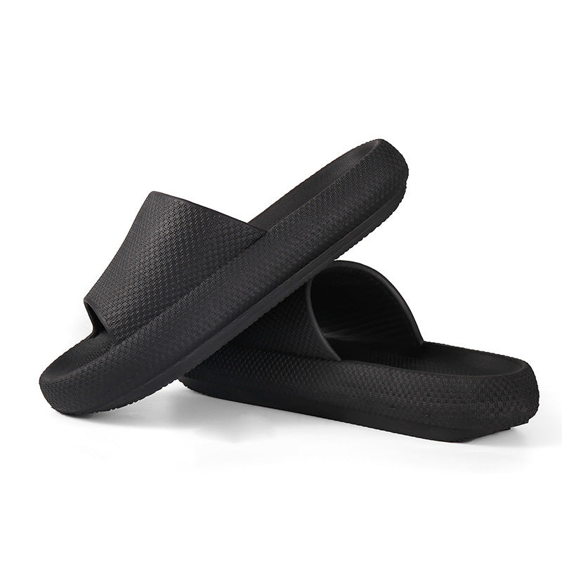 EVA plastic non-slip couple sandals and slippers