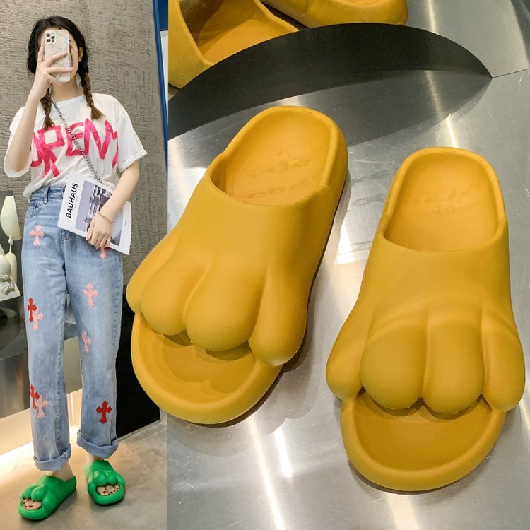 New Street Shooting Fashion Thick Sole EVA Slippers