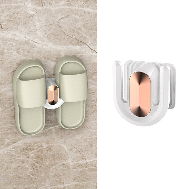 Bathroom Perforated Waterproof Slipper Hanger