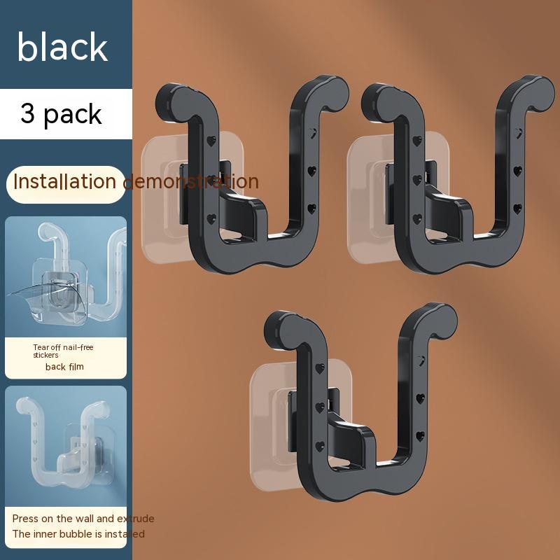 Bathroom Slipper Rack Wall-mounted Punch-free Storage Fantastic