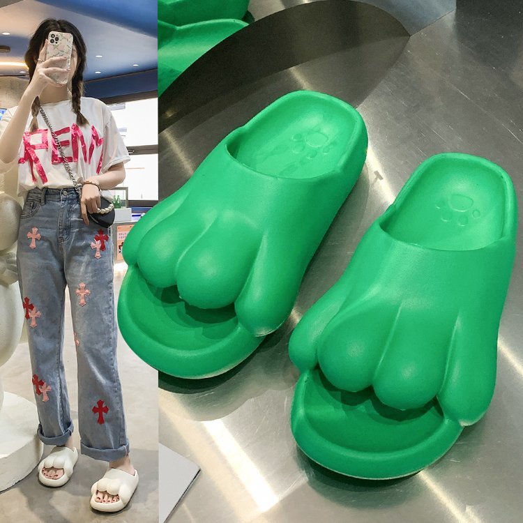 New Street Shooting Fashion Thick Sole EVA Slippers