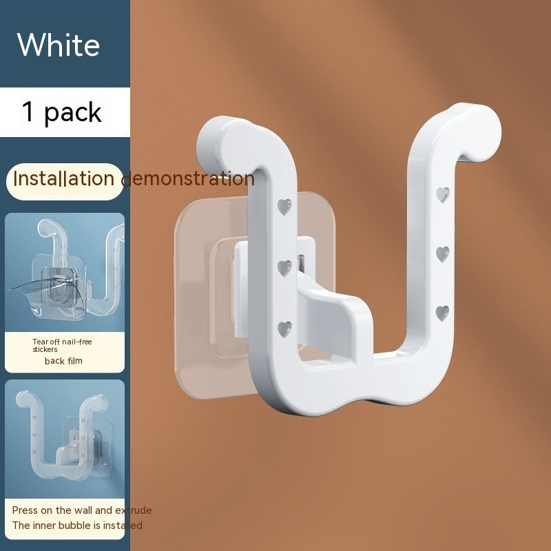 Bathroom Slipper Rack Wall-mounted Punch-free Storage Fantastic