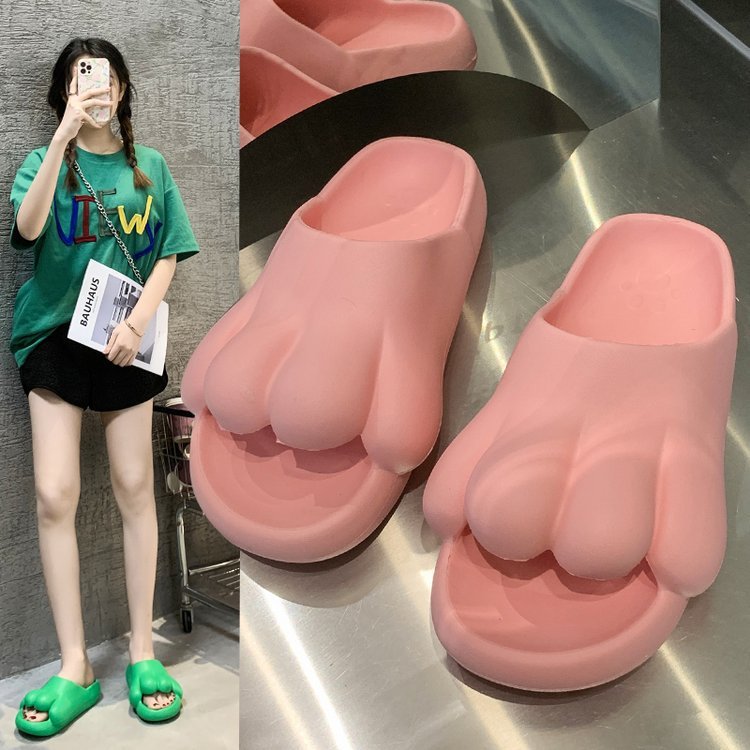 New Street Shooting Fashion Thick Sole EVA Slippers