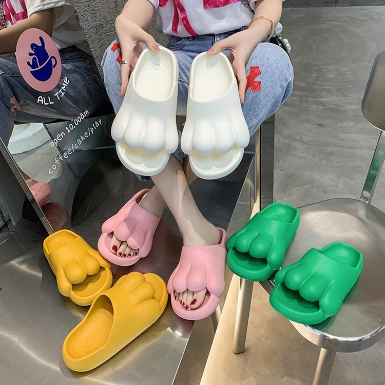 New Street Shooting Fashion Thick Sole EVA Slippers