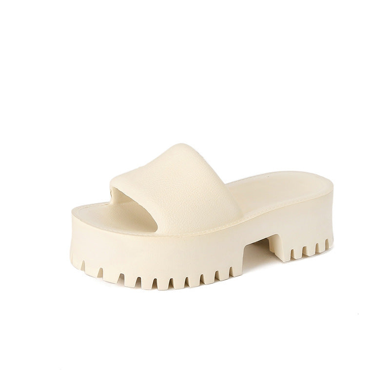 Women's Platform High Heel Fashion EVA Slippers - Trendy & Comfortable