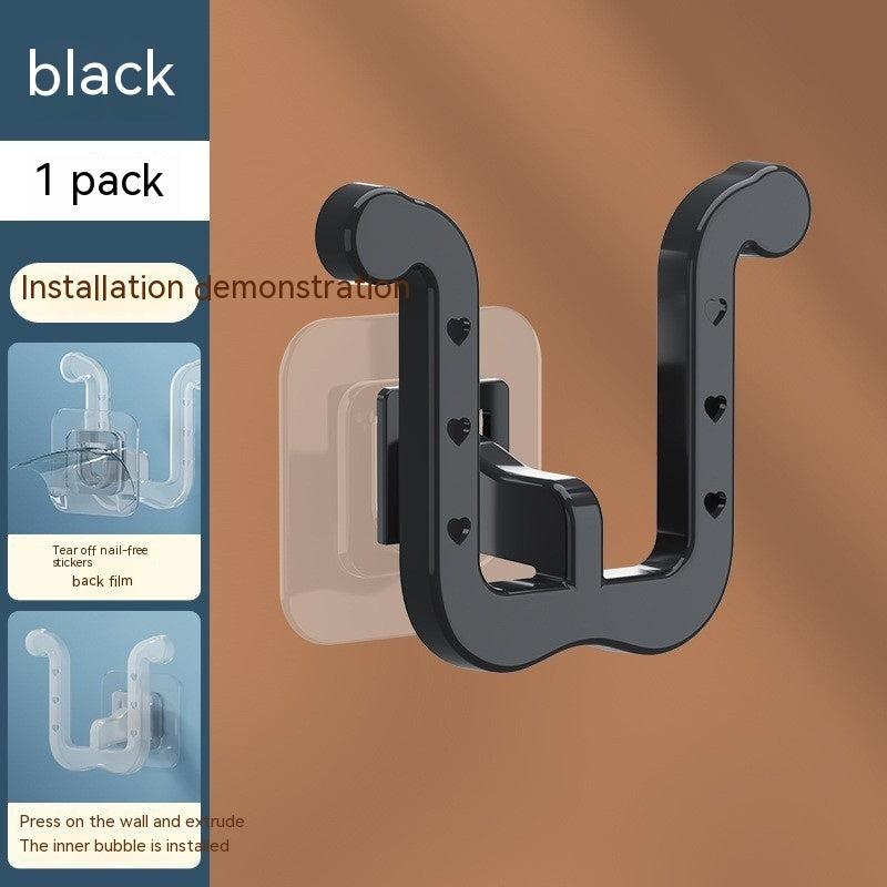 Bathroom Slipper Rack Wall-mounted Punch-free Storage Fantastic