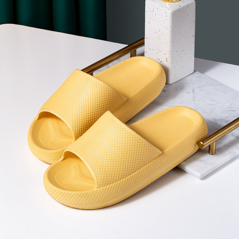 EVA plastic non-slip couple sandals and slippers