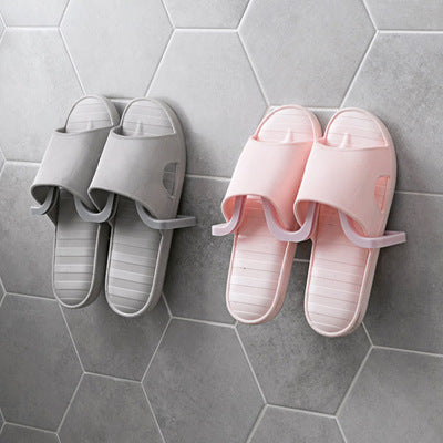 Bathroom Perforated Waterproof Slipper Hanger